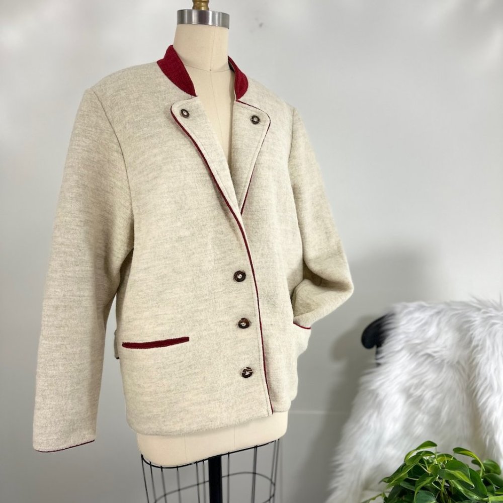 Vintage 80s KITZ PICHLAR Tyrol Alpine Leisure Austria Jacket Blazer